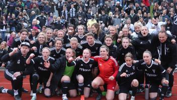 17.05.2023, Büdelsdorf. Eiderstadion, Frauen Pokalfinale Schacht-Audorf - HolsteinKiel  --- Foto STAUDT