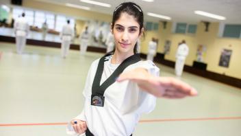 Taekwondo: Iranische Nationalkämpferin trainiert bei Polizei-SV GMHütte