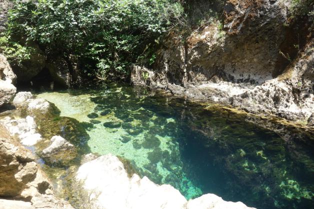 Im Osten Sardiniens: Die Quelle Su Gologone liegt nur wenige Kilometer von Örtchen Oliena entfernt. 