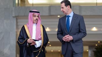Saudischer Außenminister besucht Syrien