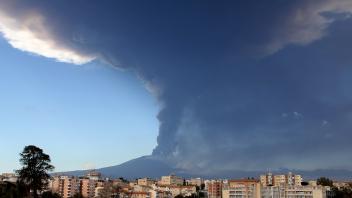Vulkan-Ausbruch am Ätna