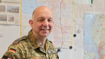 Seit April 2023 ist Oberst Andreas Timm neuer Chef des Landeskommandos Bremen.