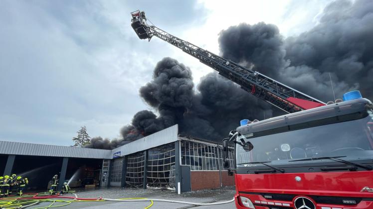 Großeinsatz Harsewinkel