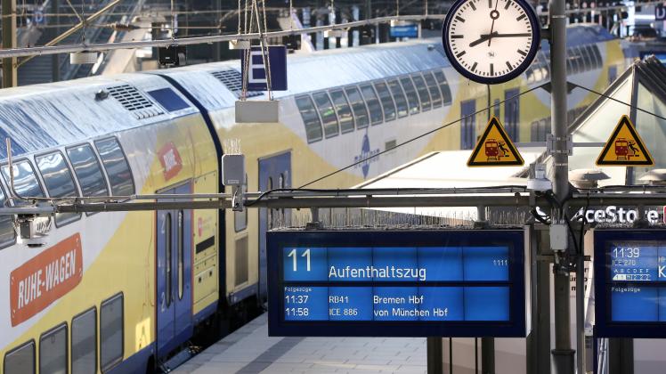Warnstreiks im Schienenverkehr - Hamburg