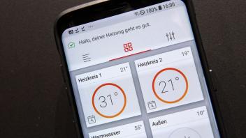 Smarthome-Heizungs-App