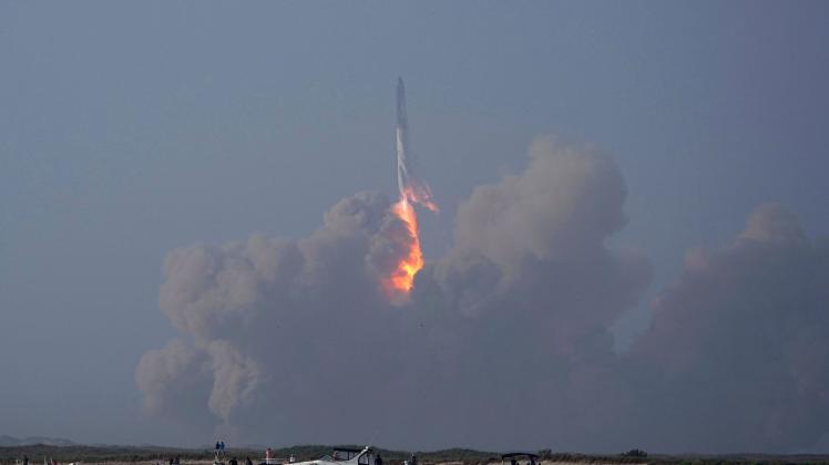 Teststart des «Starship»