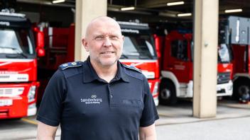 Allan Dalager Clausen ist zuständig für rund 500 Feuerwehrleute und Verwaltungsmitarbeiter.