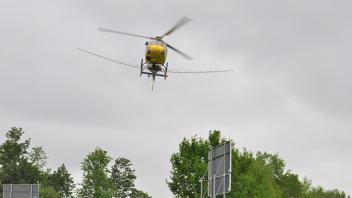 EPS Helikoptereinsatz bei Parchim
