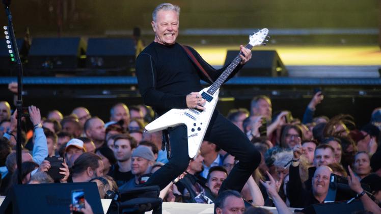 Metallica live at Copenhell 2022, Copenhagen, Denmark Copenhagen, Denmark. 15th, June 2022. The American heavy metal ba