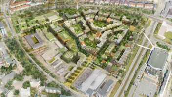 So stellen sich die Planer das neue Quartier am Groten Pohle einmal vor. 
