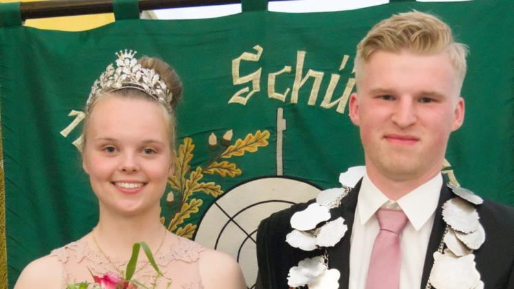 Königspaar 2023 des Schützenvereins Lengerich Bauernschaft