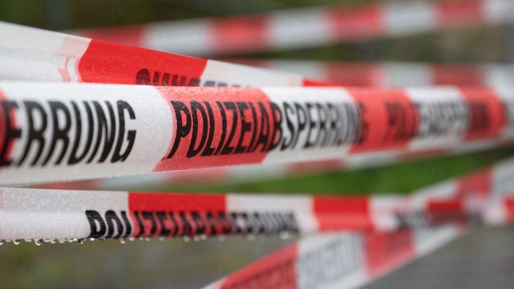 Polizeiabsperrung