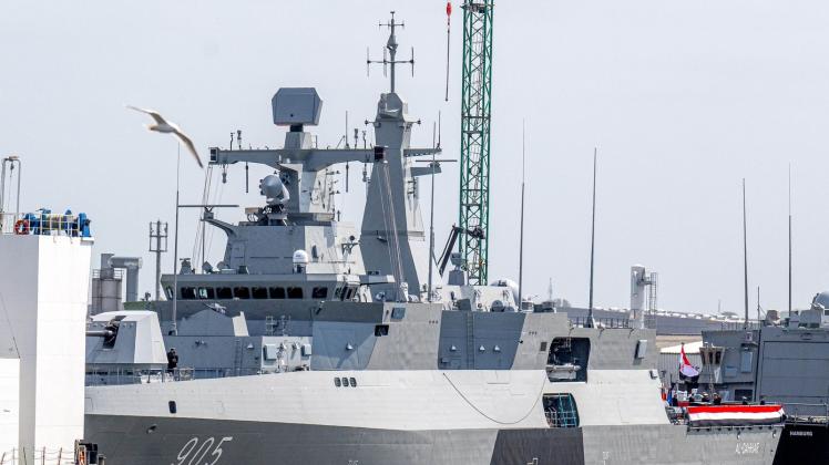 Werft TKMS übergibt zweite Fregatte an ägyptische Marine