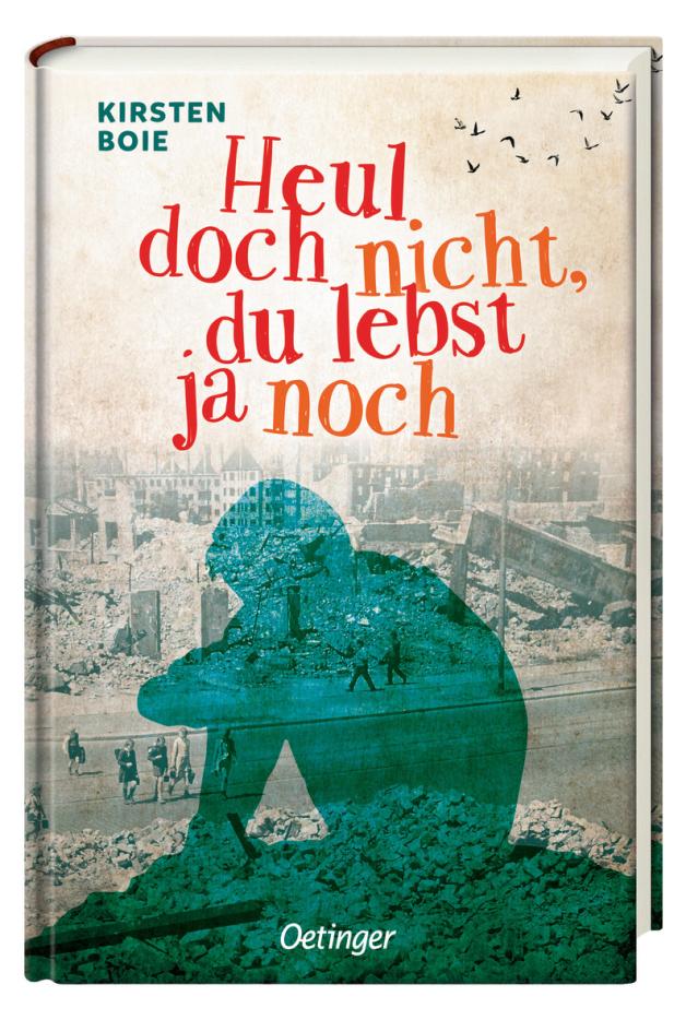 In ihrem Buch „Heul doch nicht, du lebst ja noch“ erzählt Kirsten Boie die Geschichte von drei unterschiedlichen Jugendlichen im zerbombten Hamburg.