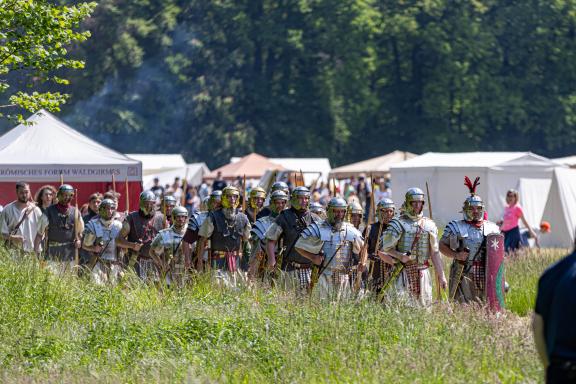 In Bildern: R&ouml;mer- und Germanentage 2023 im Museumspark Kalkriese