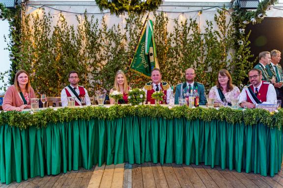  Schützenfest in Bohmterheide: Die Bilder von der Party am Sonntag Illustration 