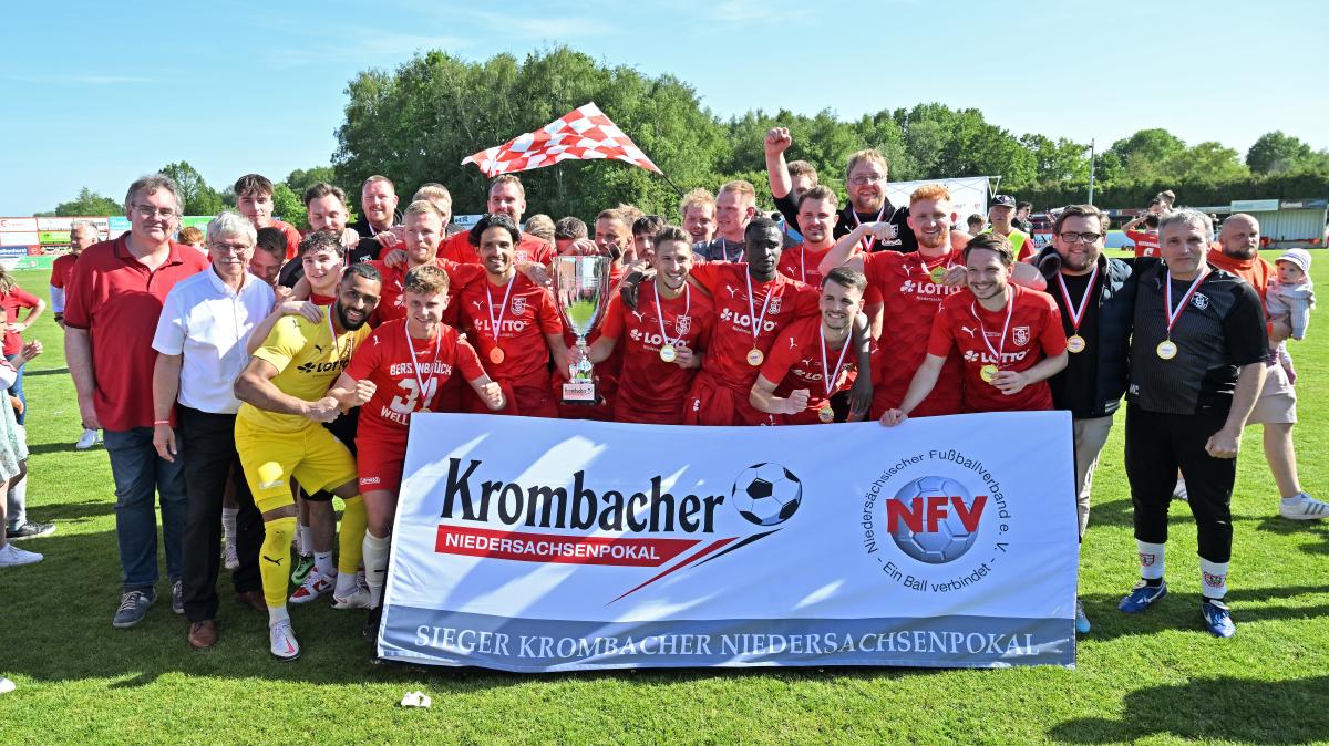 So feiert der TuS Bersenbrück die Teilnahme am DFBPokal NOZ