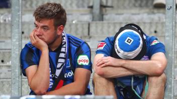 23.05.2022, xtgx, Fussball Relegation 1. Bundesliga, Hamburger SV - Hertha BSC Berlin emspor, v.l. Symbolfoto, Symbolbi