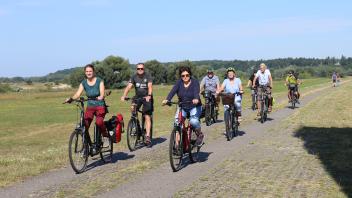 Radtouristen besonders auf dem Elberadweg sind ein Schlüsselelement im Wittenberger Tourismuskonzept.