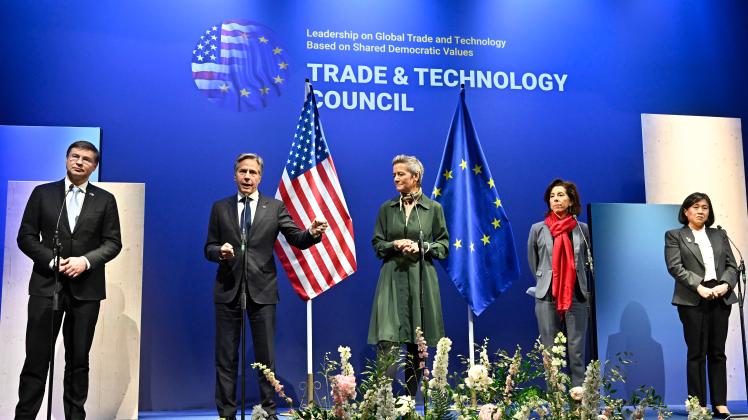 Treffen EU-US-Handels- und Technologierat in Schweden