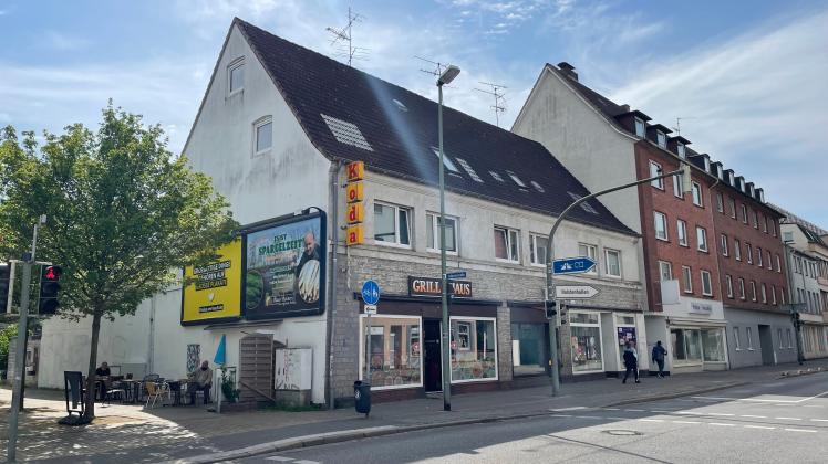 Neumünster Abriss an der Kieler Straße für DiakonieNeubau