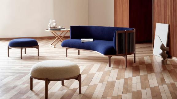Sideways Footstool von Carl Hansen & Son Sideways Footstool von Carl Hansen & Son