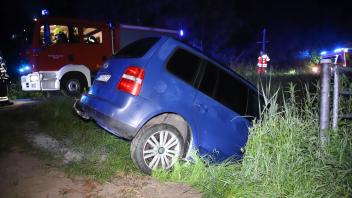Unfall im Kreis Rendsburg-Eckernförde unter Alkoholeinfluss.