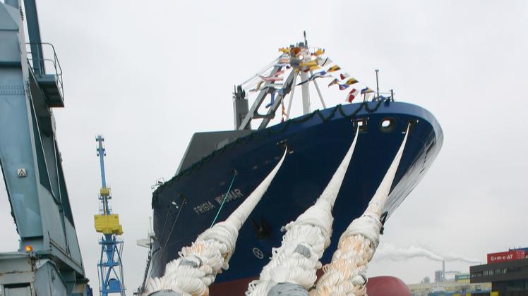 Containerfrachter Baltic CS 2500 Frisia