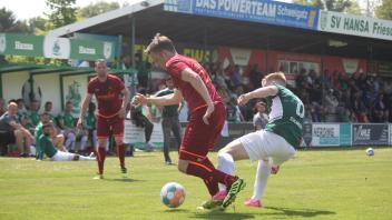 Finale im Fußball-Bezirkspokal 2023: SV Hansa Friesoythe gegen SC Melle 1:2