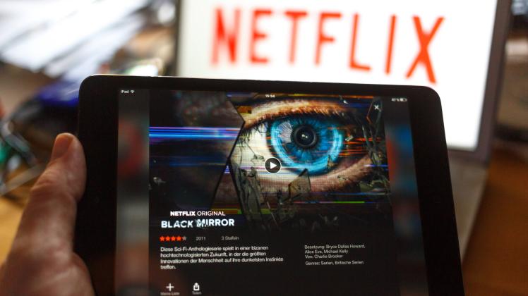 Netflix auf dem iPad Black Mirror