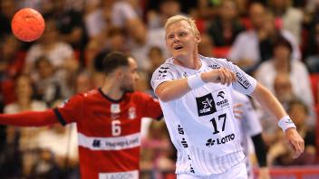Foto : Patrick Wiencek (Kiel) Handball Herren Sa. 27.05.2023 1. Bundesliga HSV Hamburg - THW Kiel 30 - 34 *** Photo Patr