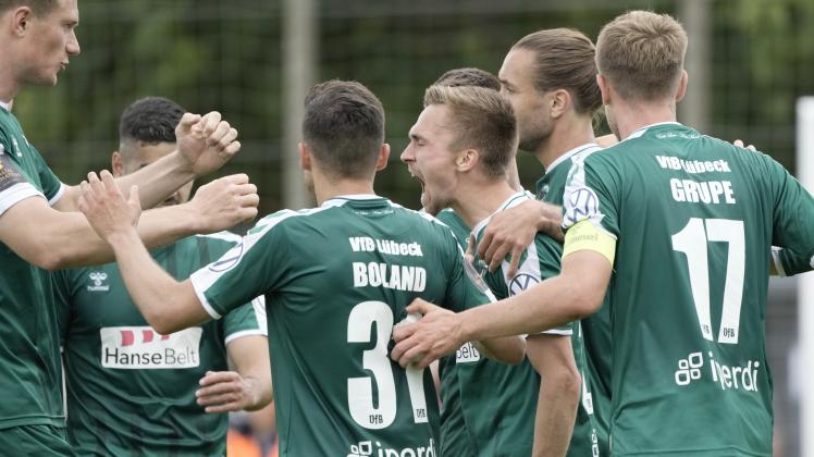 Das Team vom VfB Lübeck konnte sich beim Pokalfinale durchsetzen. 