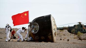 Drei chinesische Astronauten wieder gelandet