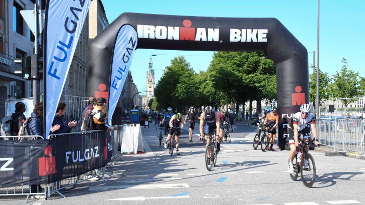 GER; Ironman Europameisterschaft Hamburg / 04.06.2023, GER; Ironman Europameisterschaft Hamburg, Innenstadt Hamburg, im 