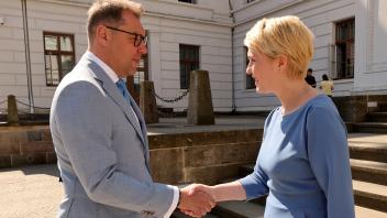 Schwesig empfängt ukrainischen Botschafter