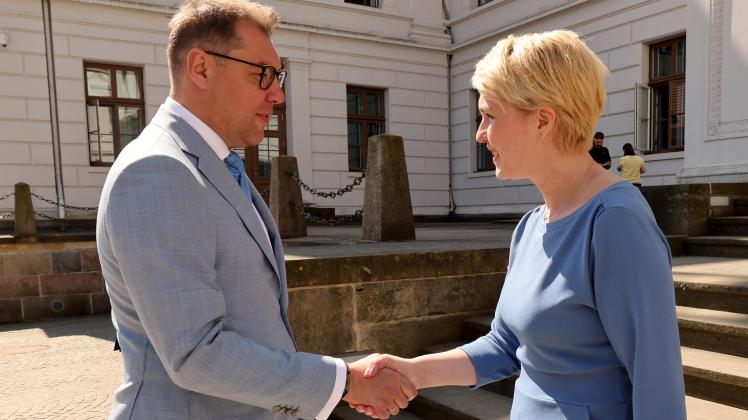 Schwesig empfängt ukrainischen Botschafter