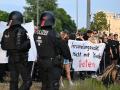 Proteste nach Urteil gegen Lina E. - Leipzig