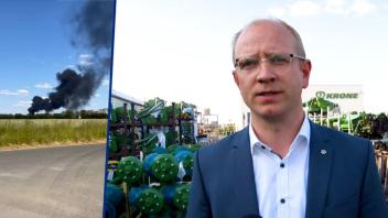 Feuer bei Firma Krone in Spelle: Das sagt Geschäftsführer Thomas Veismann