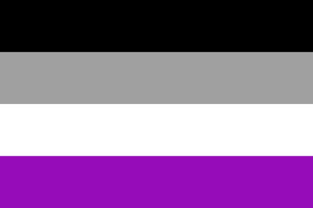 Asexuelle Flagge