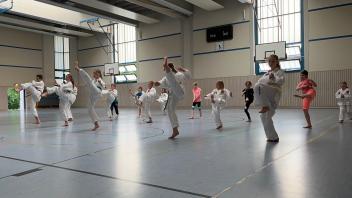 Präzision und Ausdruck spielen beim Taekwondo ebenso eine Rolle wie Kraft. Das lernen Sportler auch bei TV Neuhaus.