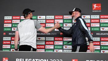 05.06.23 Hamburger SV - VfB Stuttgart Deutschland, Hamburg, 05.06.2023, Fussball, Bundesliga, Relegation, Hamburger SV -