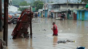 Hochwasser in Haiti