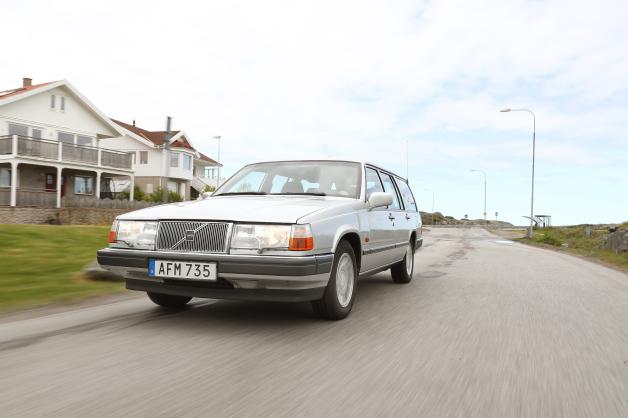 Hier fuhr der Chef noch selbst: Der wuchtige 960 wurde einst von Volvo-CEO Pehr G. Gyllenhammer gelenkt. 