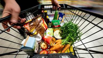 Einkaufen im Supermarkt