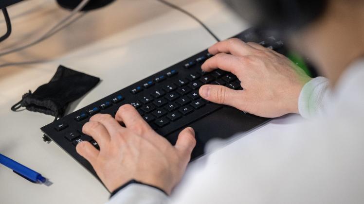 Arbeit am Computer