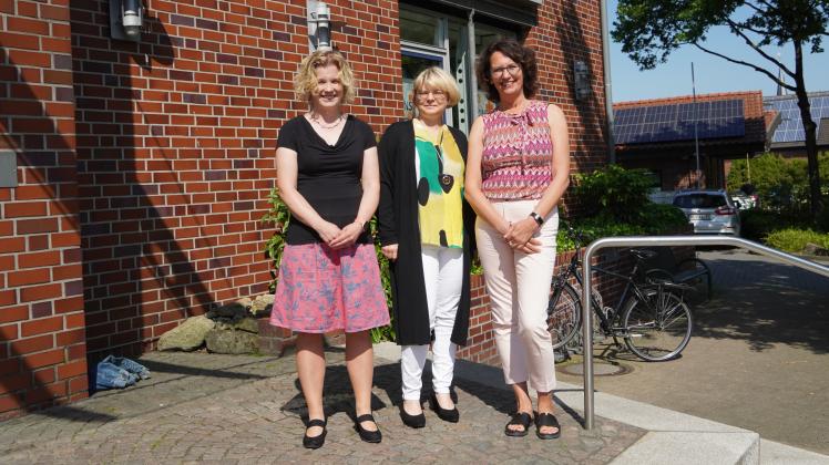 Drei Frauen gehören zum Vorstand der Volksbank Bad Laer-Borgloh-Hilter-Melle: Andrea Behrenswerth (von links) Tanja Westmeyer und Elisabeth Paul. 