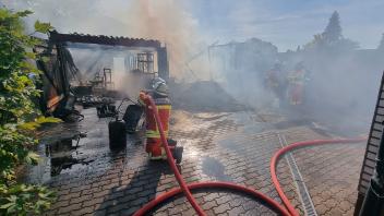 Feuer Boostedter Straße