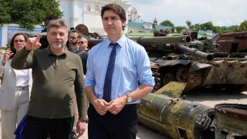 Kanadas Premierminister Trudeau in Kiew