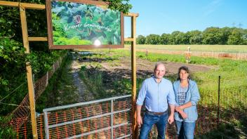 Der Grmüsegarten liegt abseits von Kropp im Bereich Katenausbau.