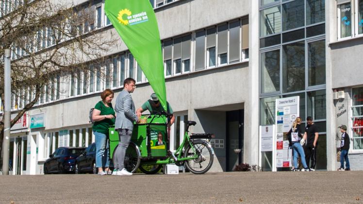 Grüne Wahlkampf Schwerin OB